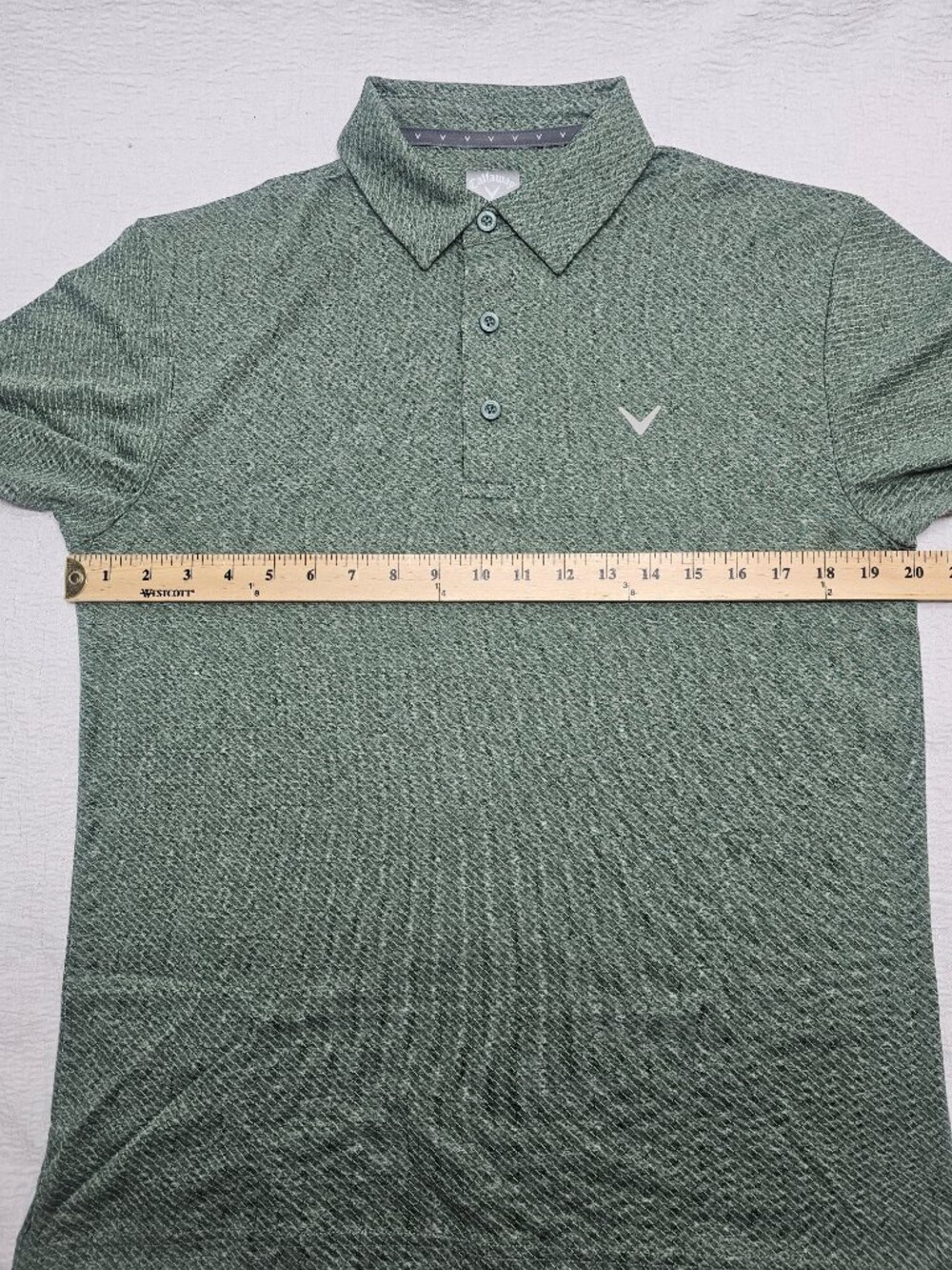 Callaway Men's Moisture Wicking Performance Stretch Polo - Picture 7 of 8